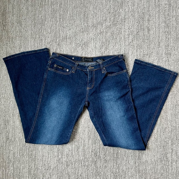 Authentic Y2K Baby Phat Flare Jeans – Size 11 – Icon - Picture 3 of 5